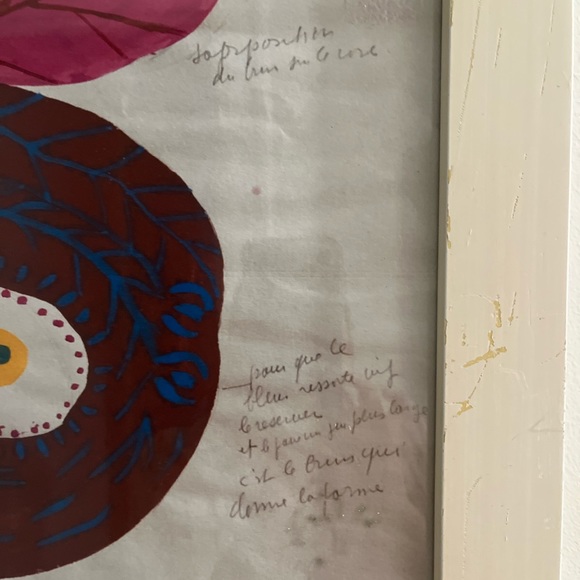 Paule Marrot butterfly print - Picture 3 of 3